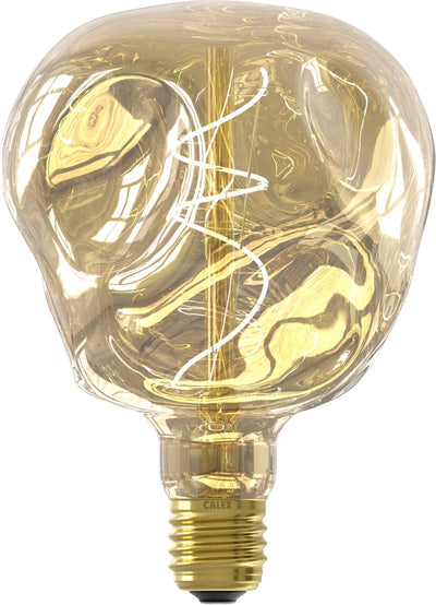 Calex bio néo champagne - lampe LED e27 - source lumineuse à filament dimmable - 4w - lumière blanc chaud