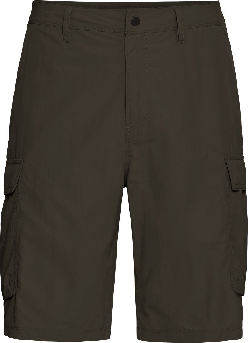 Jack wolfskin duneland cargo shorts m pantalon d'extérieur pour hommes-obsidienne mousse