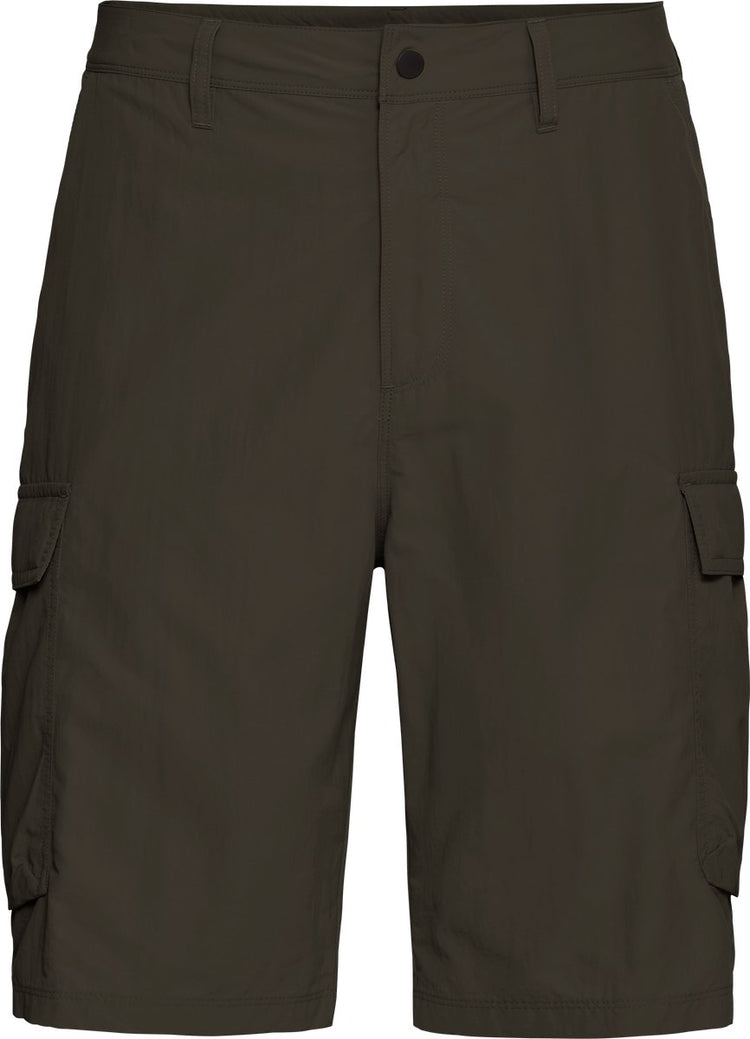 Jack wolfskin duneland cargo shorts m pantalon d'extérieur pour hommes-obsidienne mousse