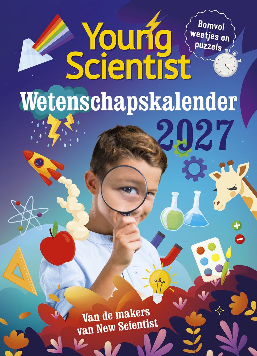 Jeune scientifique calendrier déchirable scientifique 2027