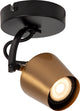 Lucide emile - spot de plafond (plafonnier) - ø 10,5 cm - 1xgu10 - laiton doré mat