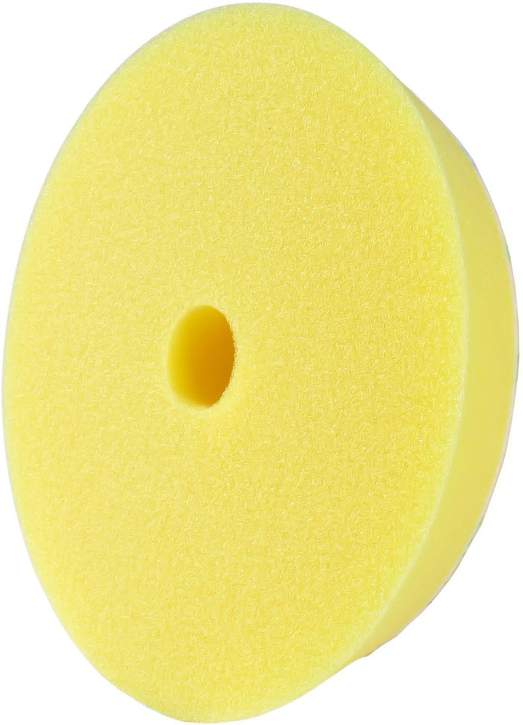 Gecko car care gecko tampon de polissage dur jaune 150mm (pour plaque de support 125mm)