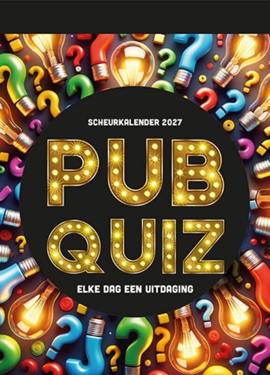 Quiz pub du calendrier détachable 2027