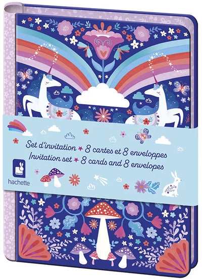 Janod - pays des rêves - coffret licorne pour invitations