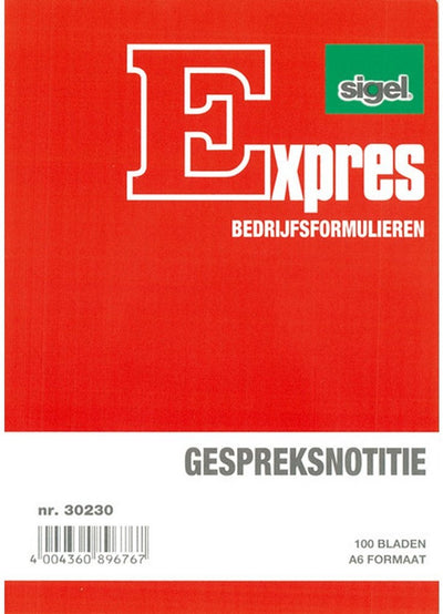 Carnet de conversation Sigel - express - a6 - 100 pages - si-30230