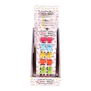Happy Love Haarclips affiche 18 pièces