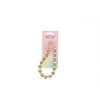 Cordon téléphonique Dazzle coeurs courts or | 3 pièces