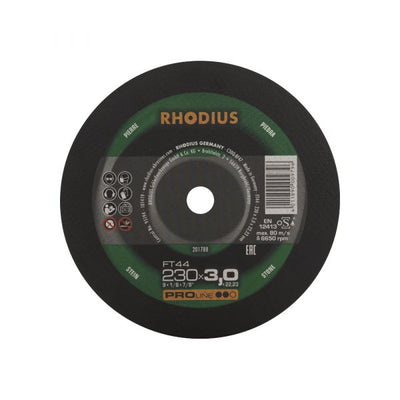 Disque de coupe 230x3 pierre