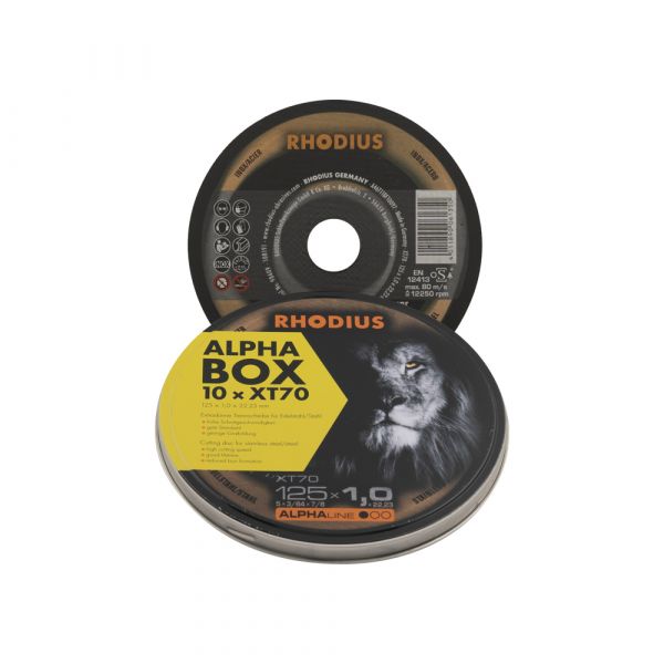 Disque à tronçonner 125x1 10 en étain