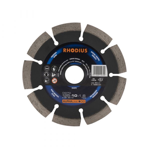 Tribus de diamant alphaline 125x10