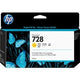 Cartouche d'encre hp 728 130 ml jaune