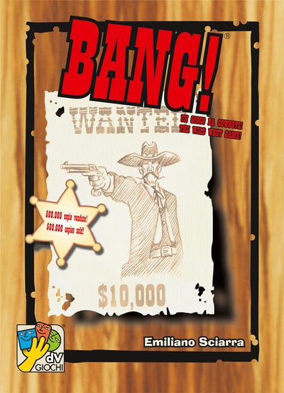 Dv jeux bang! jeu de cartes