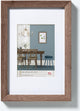 Walther fiorito - cadre en bois mdf - format photo 30x40 cm - noyer