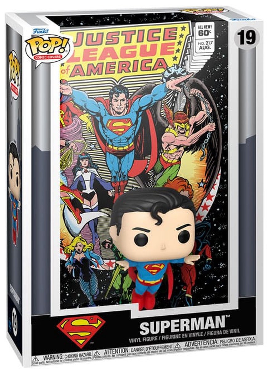 Couverture de la bande dessinée Funko pop : superman pop #19