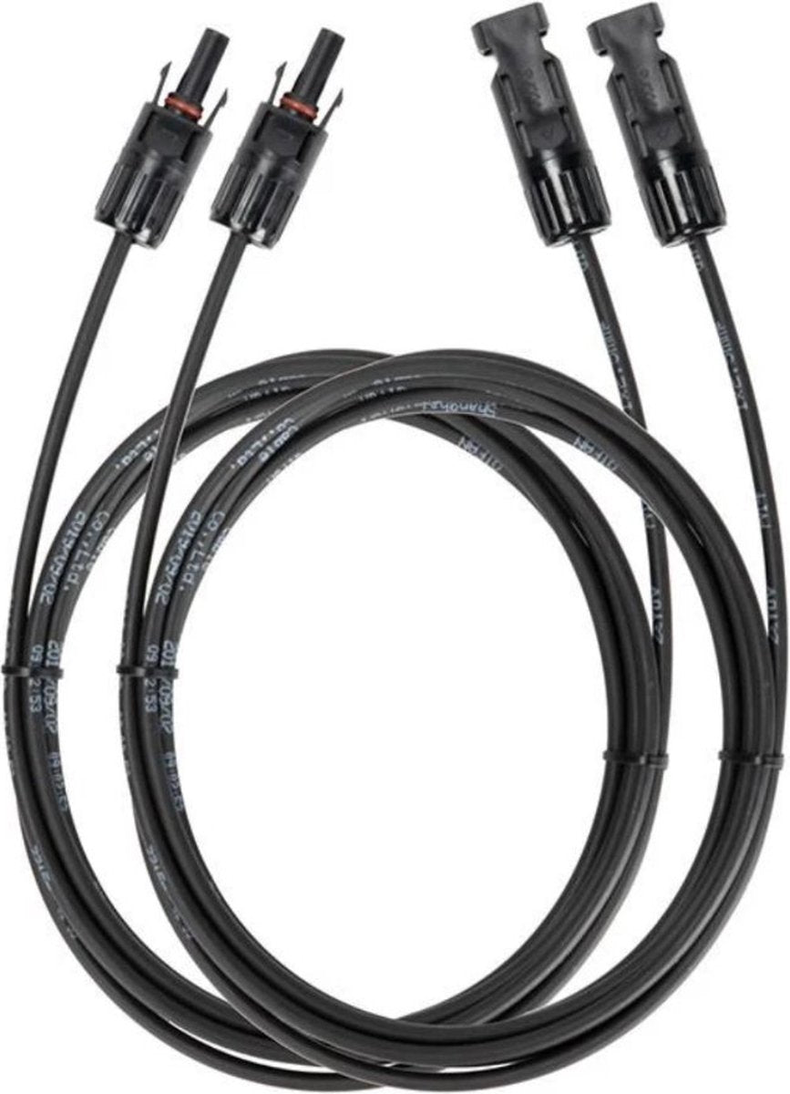 Câble d'extension de câble d'extension solaire Ecoflow 3m (2 pièces)