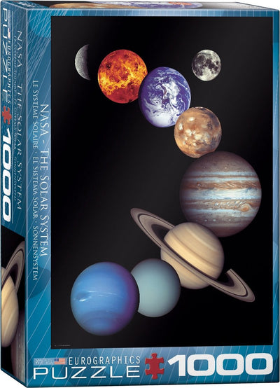 Eurographics - nasa le système solaire [nasa le système solaire] - 1000 pièces 48×68cm (l×h) - puzzle
