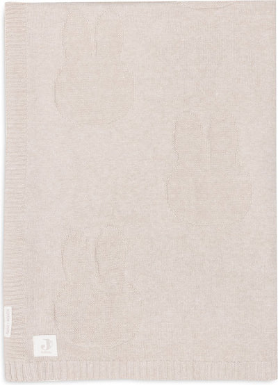 Jollein - couverture de berceau 100x150cm - couverture bébé - miffy - nougat