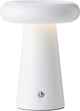 Brilliant ag brillant muffin - lampe de table d'extérieur - LED 6w - ø 14 cm - 400 lm - 3000k - dimmable en 3 étapes - rechargeable par USB - ip44 - blanc