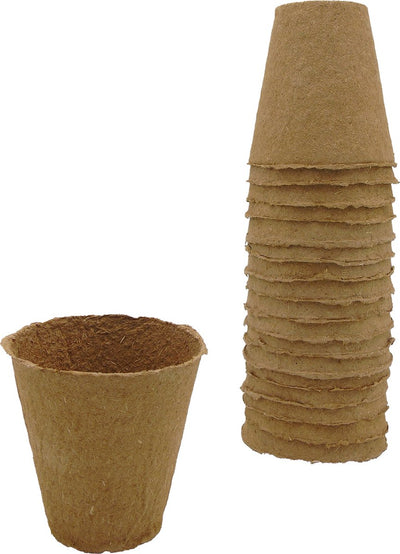 Nature - biopot h8,5 x ø8cm (18 pcs.) - pot à découper - biodégradable