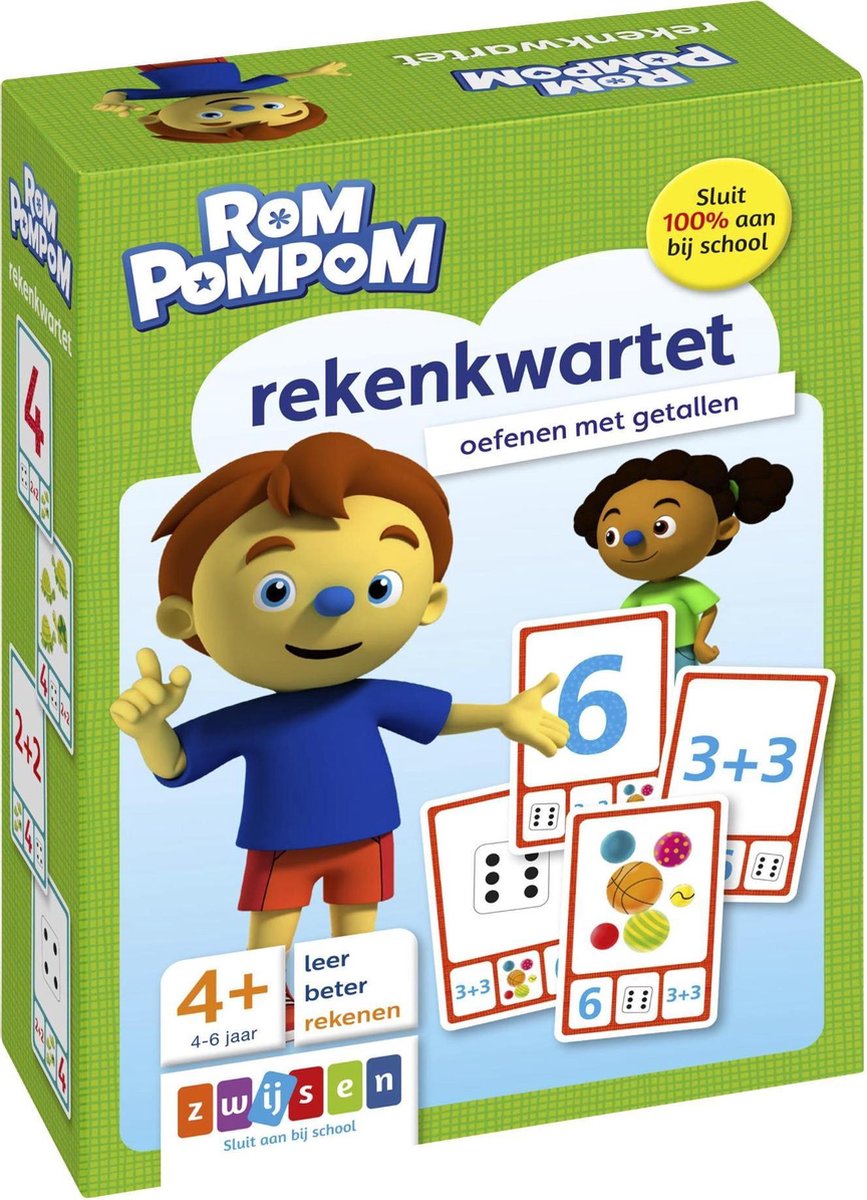 WPG UitGevers Rompompom Calcul Quartet