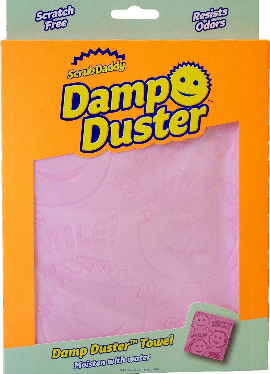 Plumeau à vapeur Scrub Daddy – rose – 1 pièce