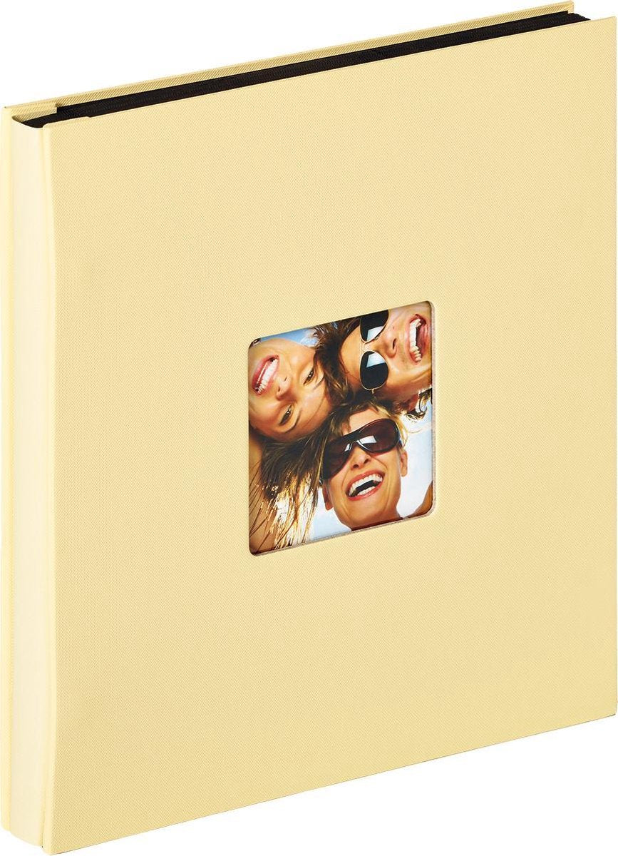 Walther ea-110-h fun - album de photos - format 31 x 33 cm - 400 photos 10 x 15 cm - crème