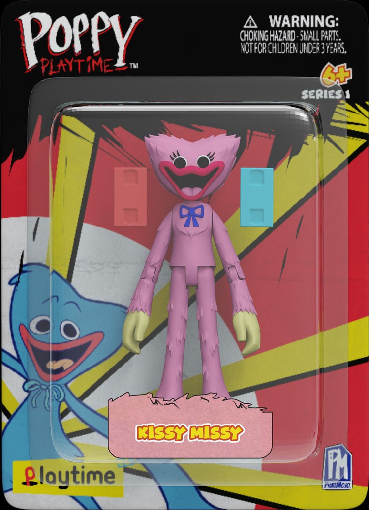 Roblox Poppy Playtime - figurine articulée 12,5 cm - Kissy Missy