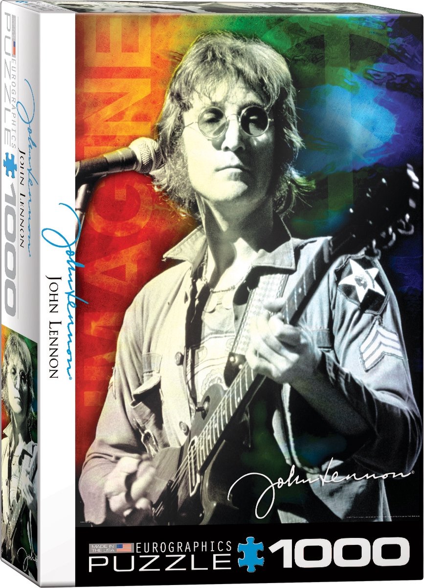 Puzzle eurographique john lennon, 1000 pièces, art.
