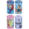 Tirelire licence avec emplacement 4 assortis Paw Patrol, Minnie Mouse, Spider-Man | 4 pièces