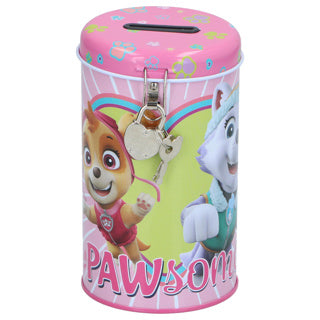 Tirelire licence avec emplacement 4 assortis Paw Patrol, Minnie Mouse, Spider-Man | 4 pièces