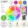 Partyfun lumières bande led usb 5 mètres ip65