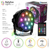 Partyfun allume un haut-parleur Bluetooth 12x LED d'alimentation