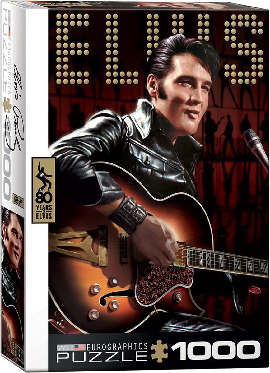Eurographics - spécial retour d'Elvis Presley - 1000 pièces 68×48cm (l×h) - puzzle