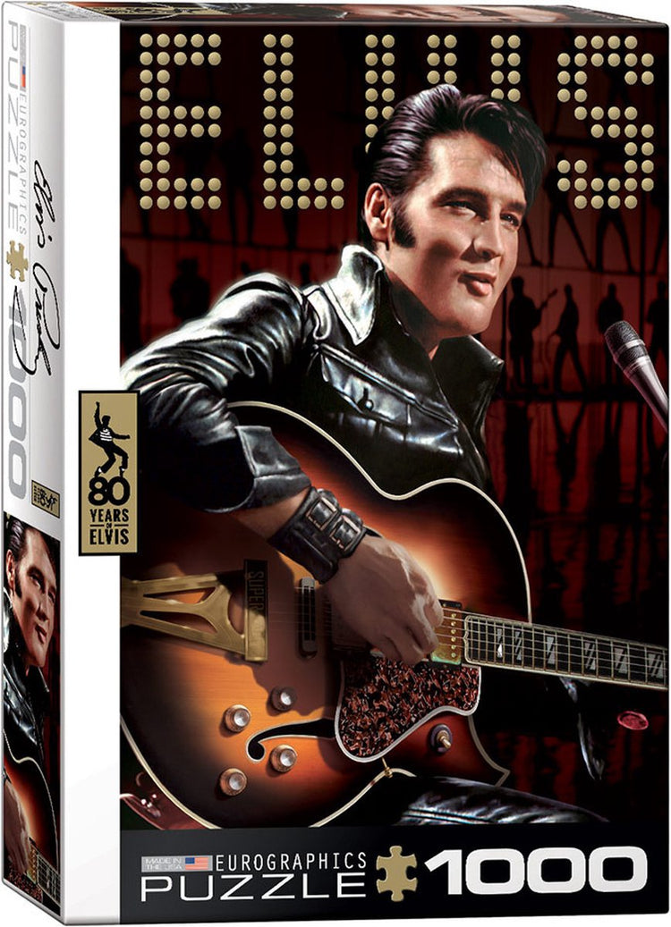 Eurographics - spécial retour d'Elvis Presley - 1000 pièces 68×48cm (l×h) - puzzle