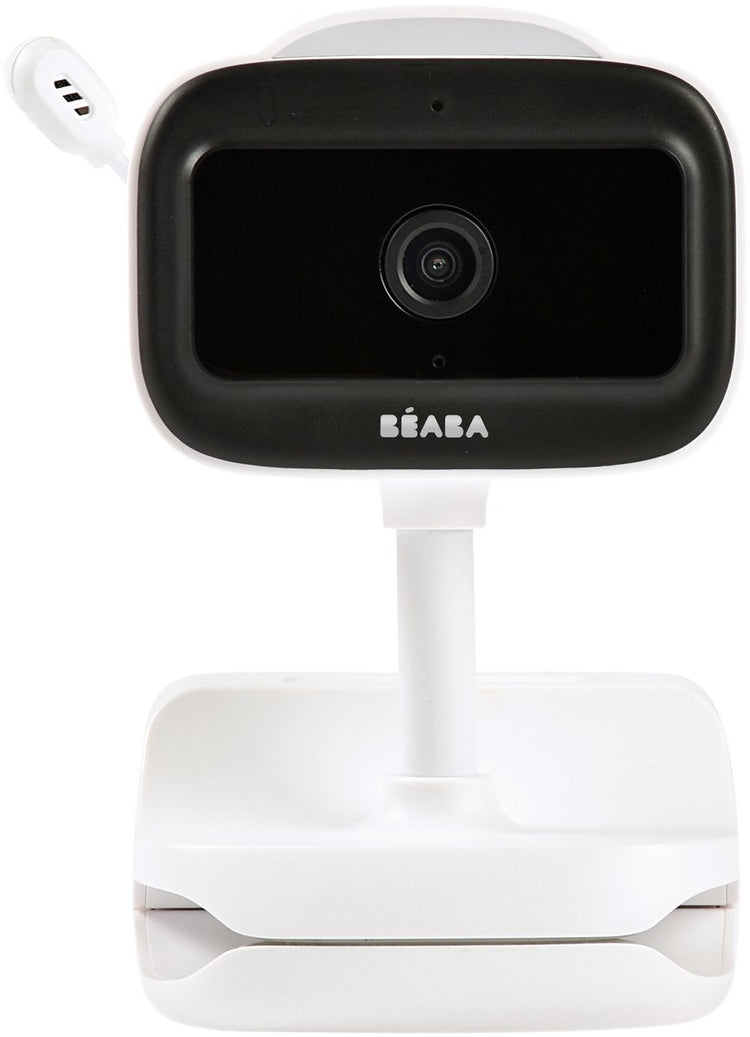Béaba zen nomade babyphone - babyphone - babyphone avec caméra et application - caméra bébé avec veilleuse - blanc