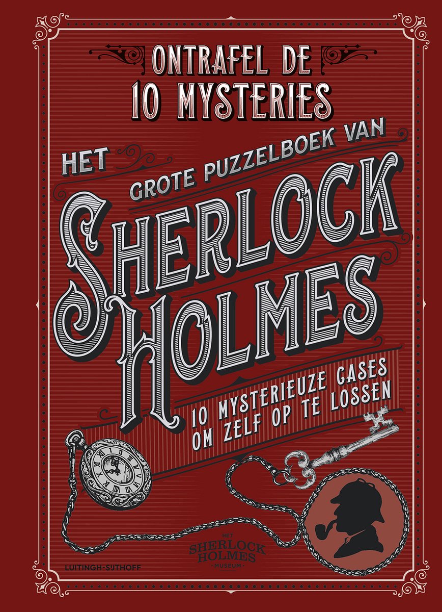 Luitingh-Sijthoff le grand livre d'énigmes de Sherlock Holmes