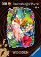 Ravensburger Puzzle en bois en bois beaux oiseaux, 300e.