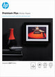 Papier photo HP premium plus - a4 semi-brillant