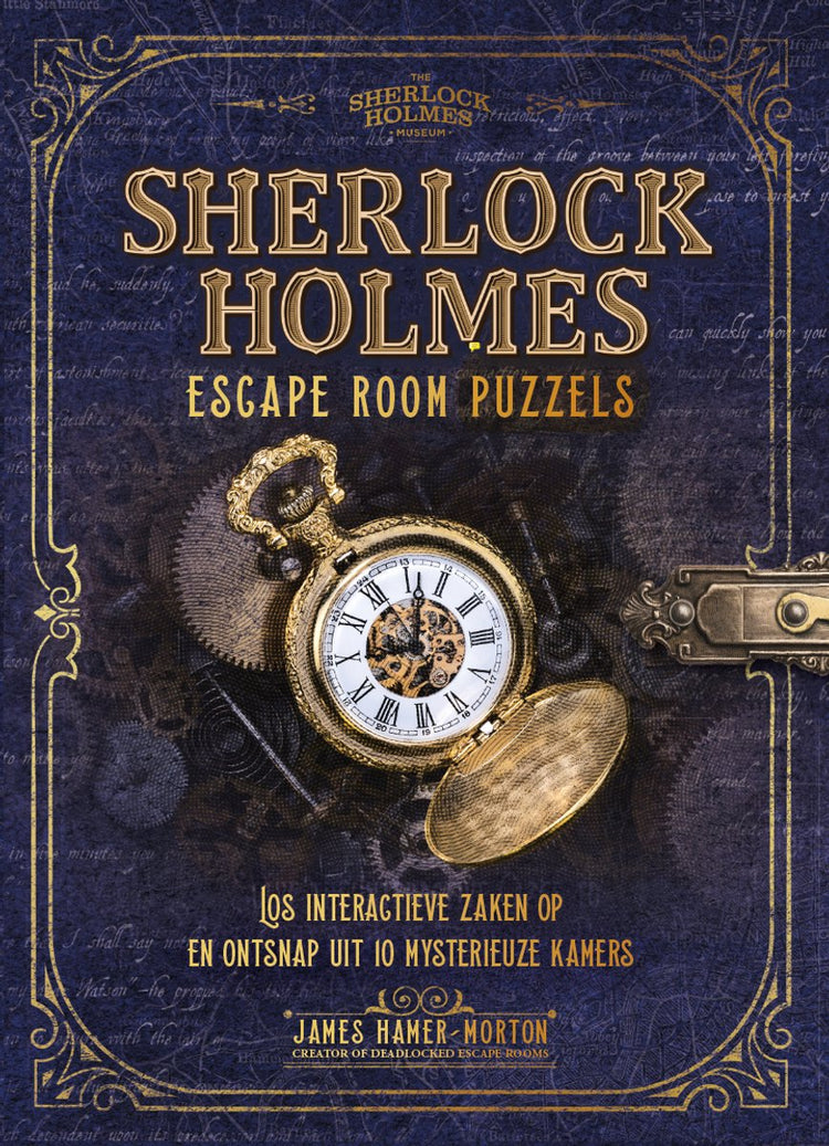 Mus creative sherlock holmes puzzles de salle d'évasion - puzzles logiques
