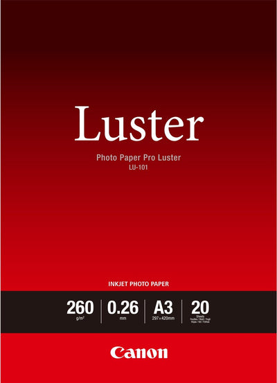 Papier photo Canon pro lustre lu-101