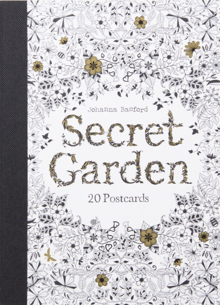 Jardin secret : 20 cartes postales