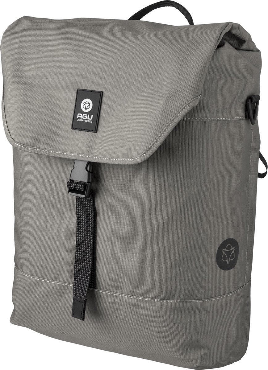 Sacoche de vélo simple Dwr urban elephant gris click'ngo