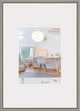 Walther new lifestyle - cadre en plastique - format photo 20x30 cm - verre d'art - acier