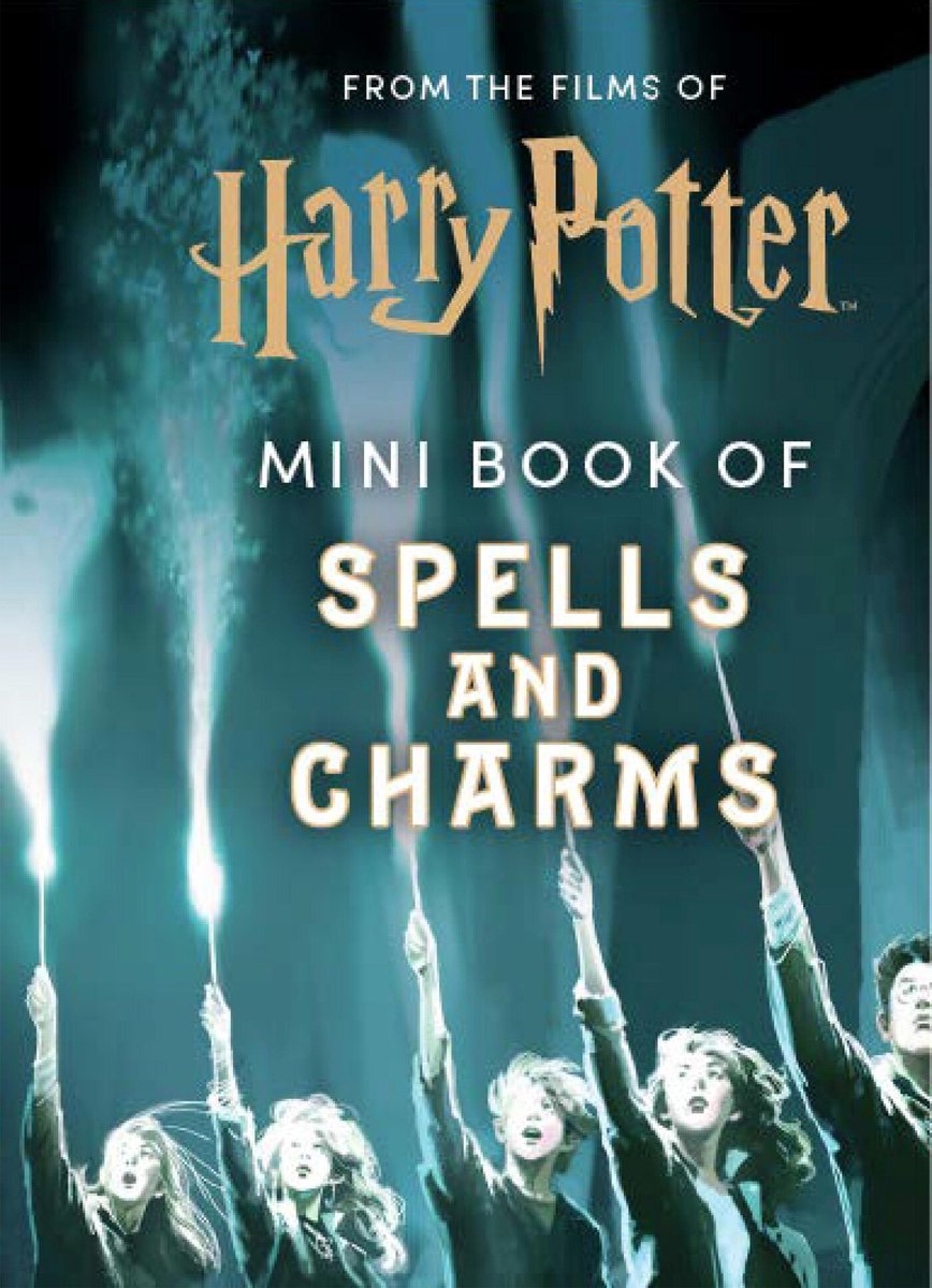 Mini livre ISBN - tiré des films de Harry Potter : mini livre de sorts et de charmes