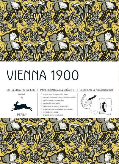 Pepin vienne 1900 : cadeau livre papier créatif vol. 74 : livre cadeau et papier créatif vol 74 (papiers créatifs cadeaux