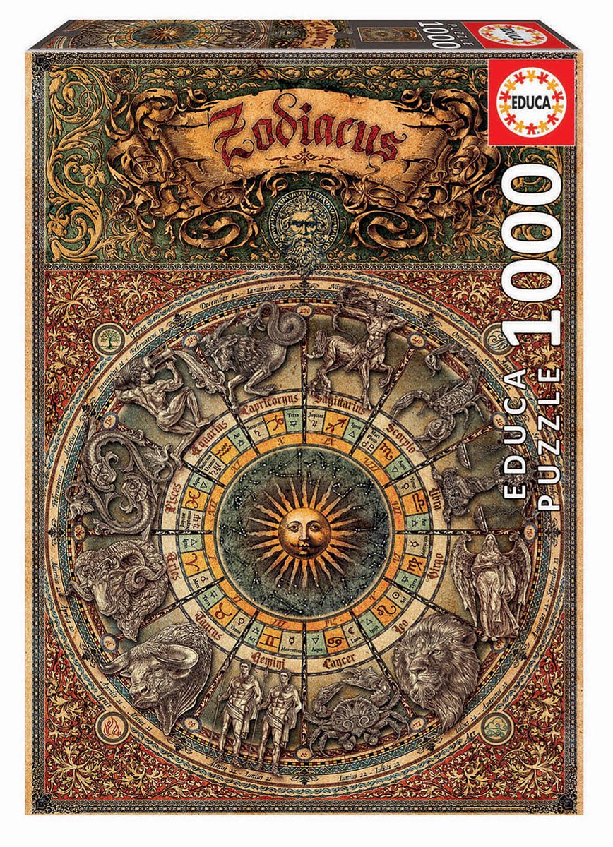Educa - puzzle - 1000 pièces - zodiaque