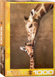 Eurographics - baiser d'une mère girafe [baiser de la mère girafe] - 1000 pièces 48×68cm (l×h) - puzzle