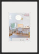Walther new lifestyle - cadre en plastique - format photo 50x70 cm - verre d'art - noir