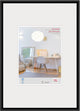 Walther new lifestyle - plastic frame - photo size 40x50 cm - art glass - black