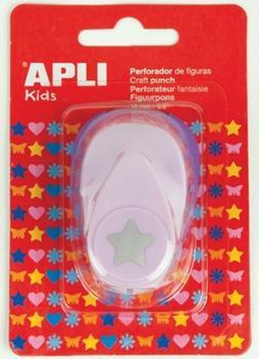 Apli Kids Star Figure Punch - Perforatrice créative pour le bricolage.